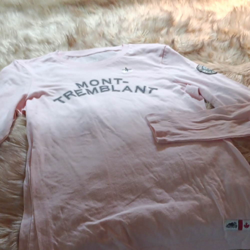NWT Roots Pink Long Sleeve Tee